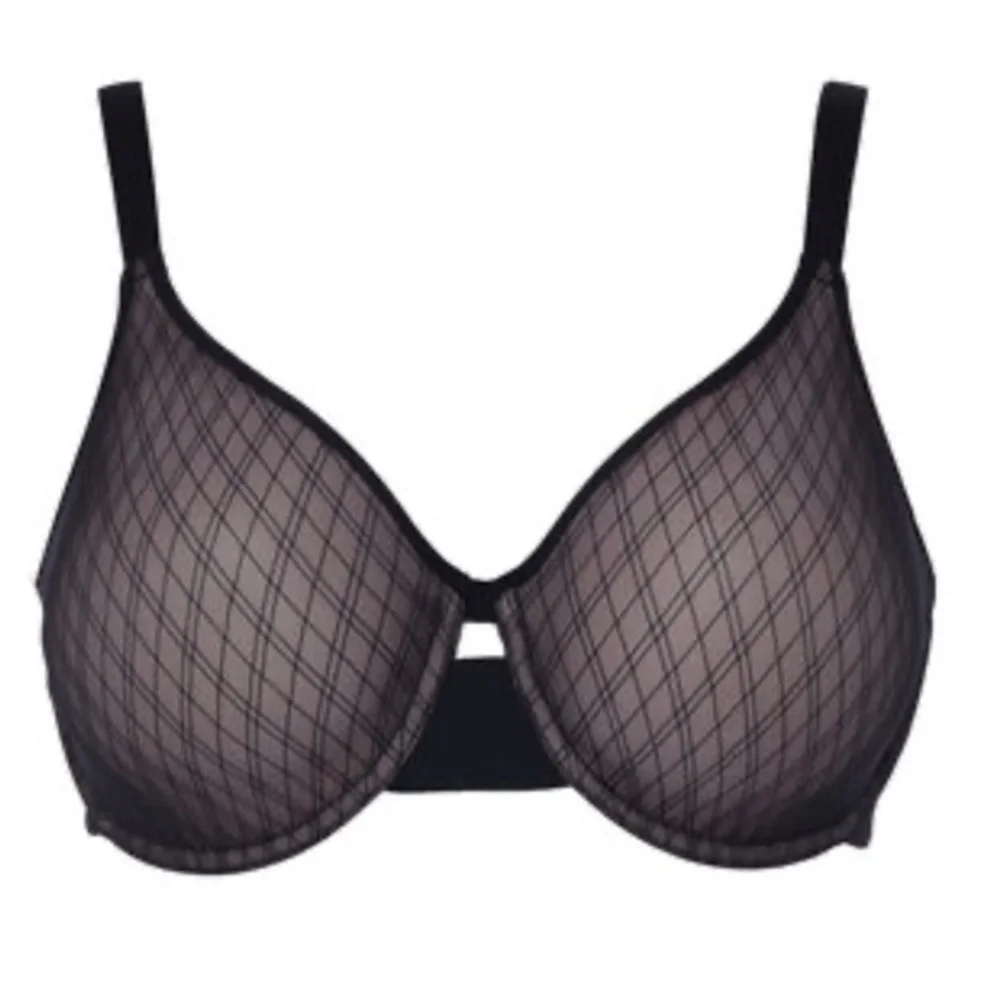 Chantelle Women’s Smooth Lines Bra Size 44DDD Black